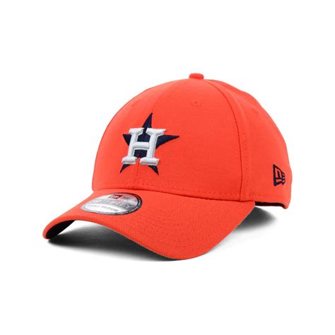 astros orange baseball cap